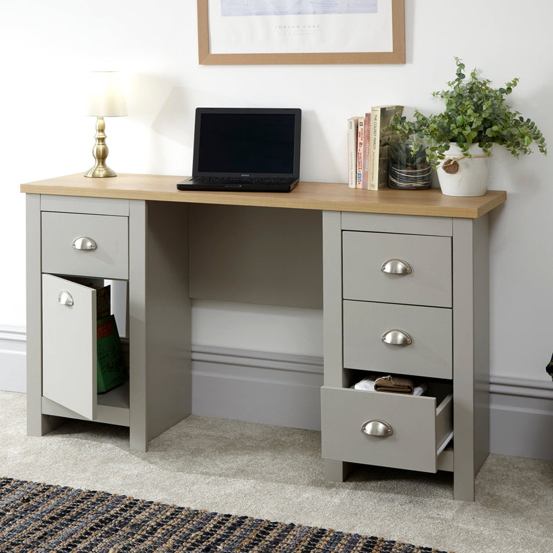 Lancaster Study Desk Grey