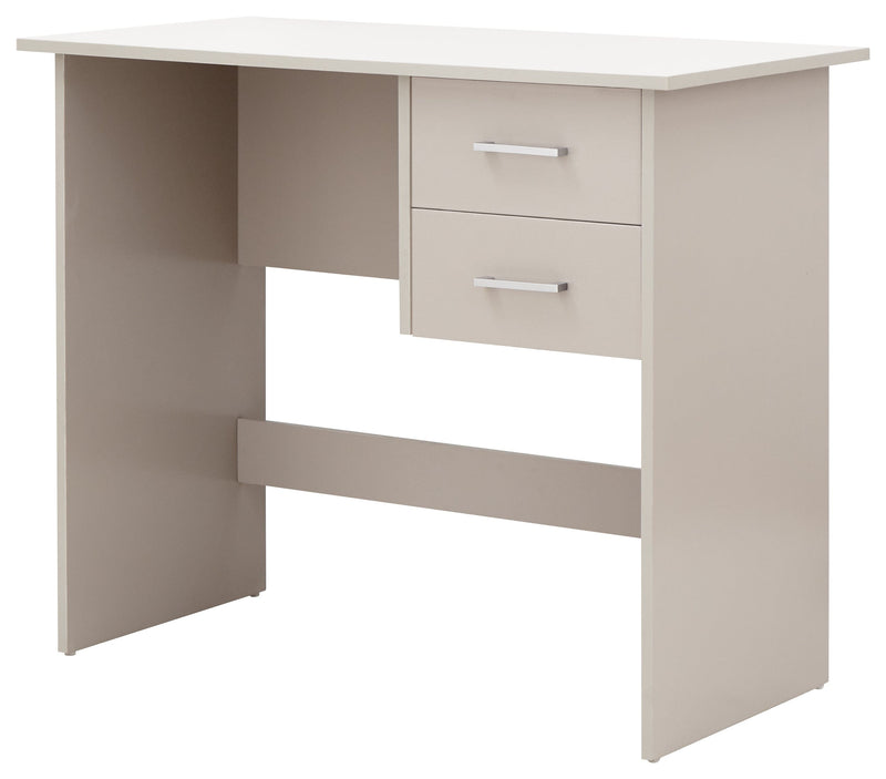 Panama 2 Drawer Desk Grey