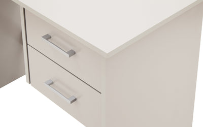 Panama 2 Drawer Desk Grey