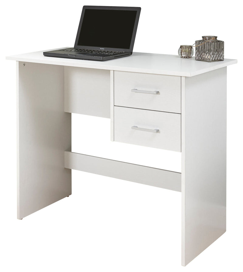 Panama 2 Drawer Desk White