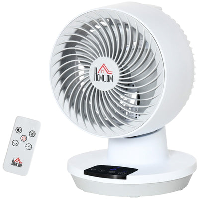 28cm Electric Table Desk Fan With 3 Speed, White