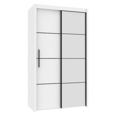 Ivanno Sliding Door Wardrobe 120cm