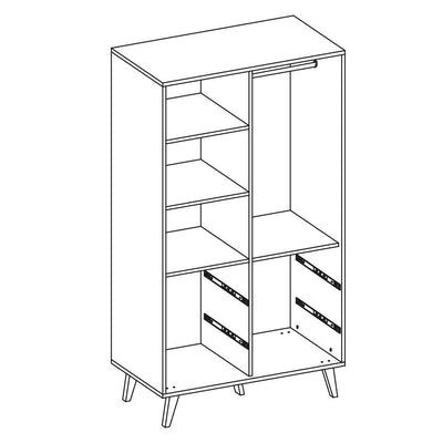 Figo FG-06 Wardrobe 104cm