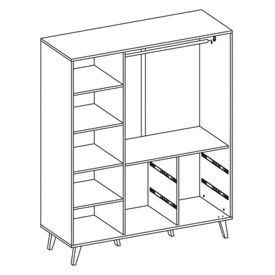 Figo FG-19 Wardrobe 150cm