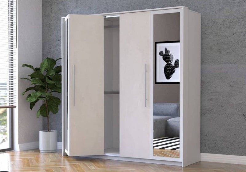 Elzah Hinged Door Wardrobe 206cm