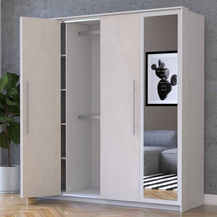 Aurelia Hinged Door Wardrobe 206cm