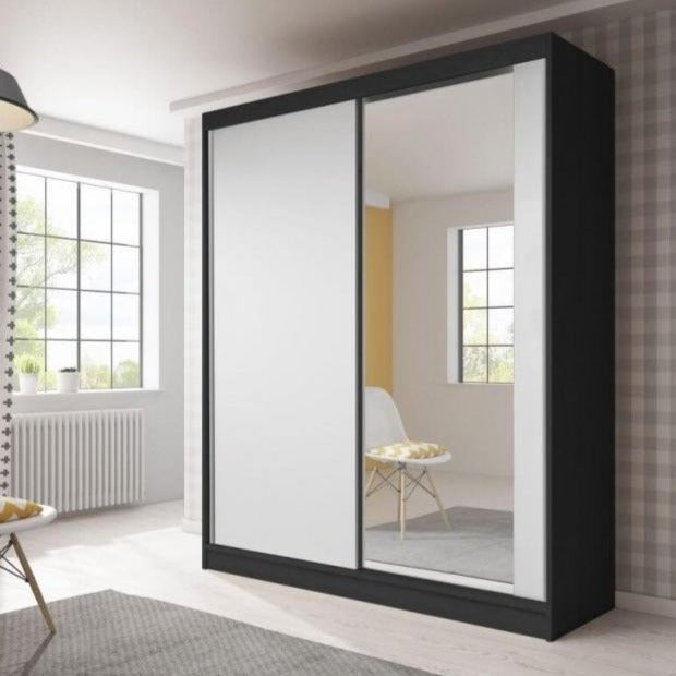 Bella 03 Sliding Door Wardrobe 183cm