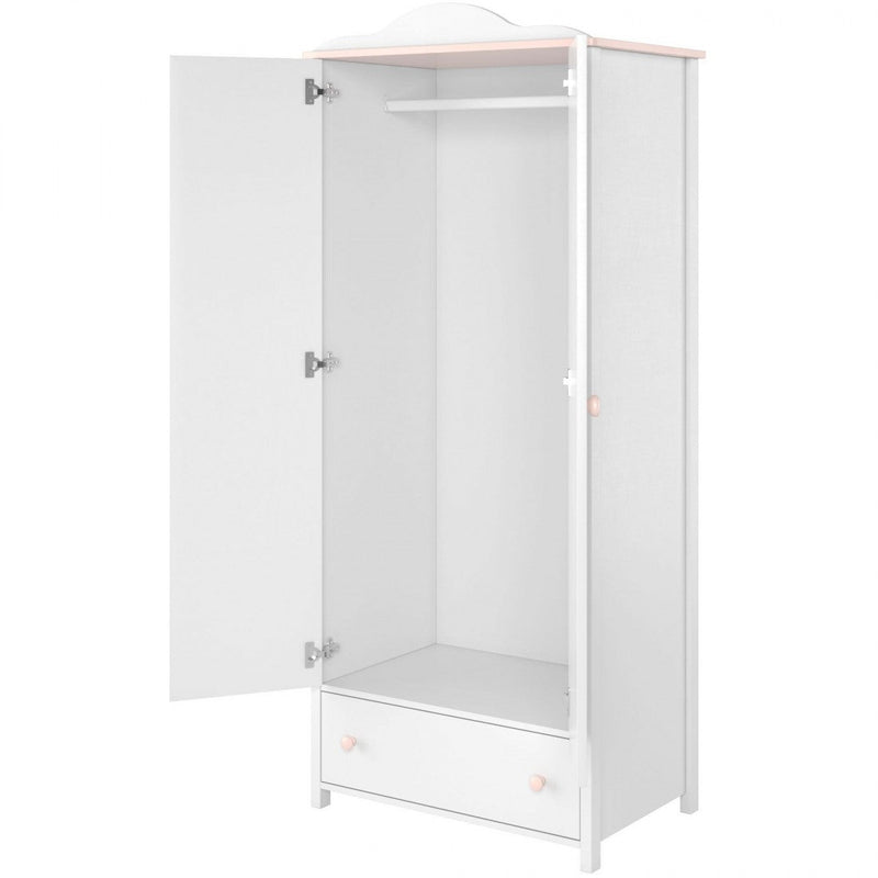 Luna LN-01 2 Door Wardrobe 85cm