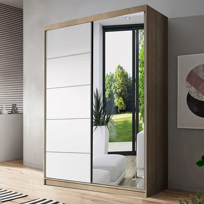 Neomi 05 Sliding Door Wardrobe 120cm