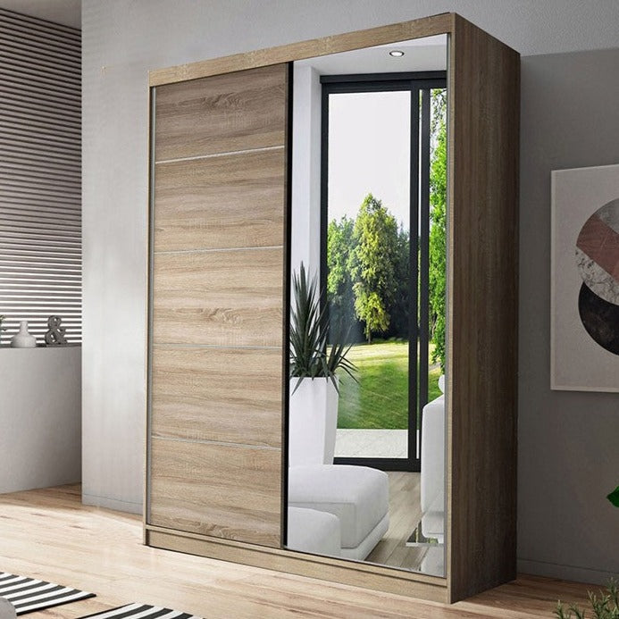 Neomi 05 Sliding Door Wardrobe 120cm