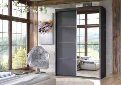 Ivanno Sliding Door Wardrobe 150cm