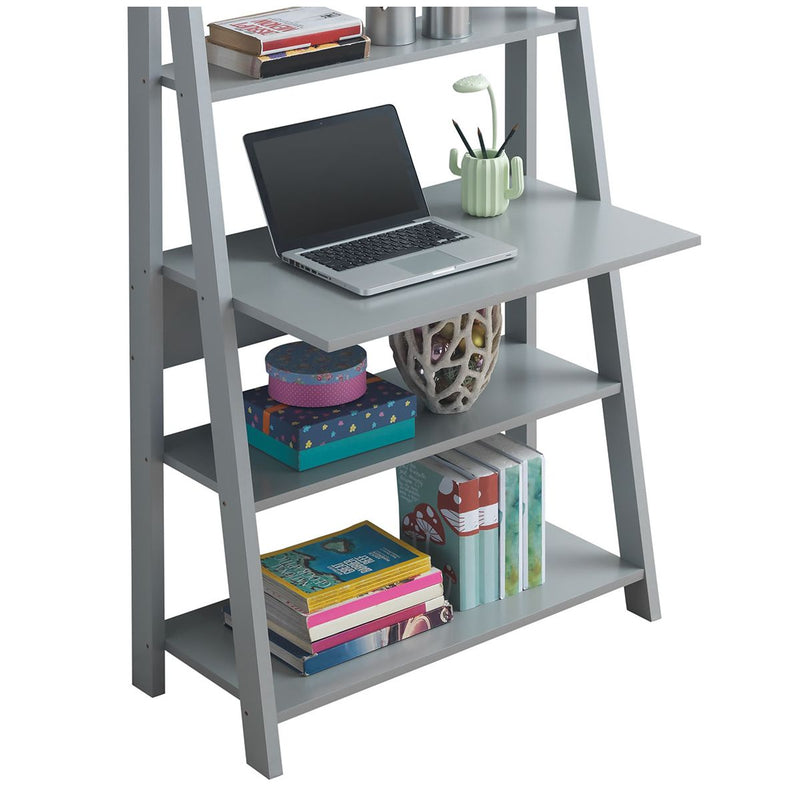 Riva Ladder Desk in Light Grey