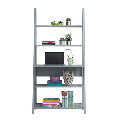 Riva Ladder Desk in Light Grey