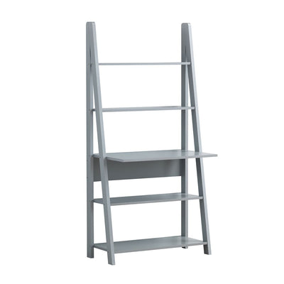 Riva Ladder Desk in Light Grey