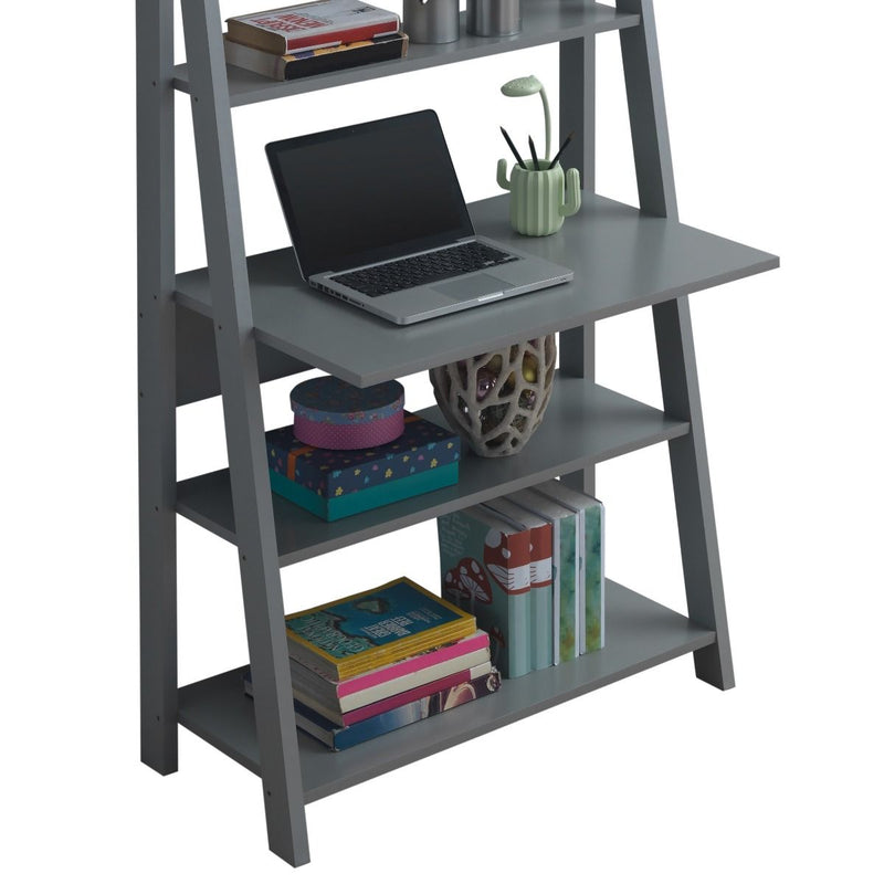 Riva Ladder Desk in Dark Grey