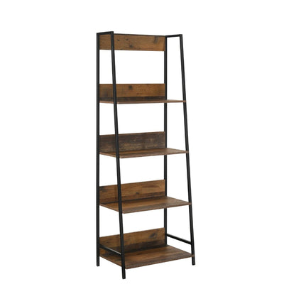 Abbey Ladder Bookcase Shelf with 4 Shelves