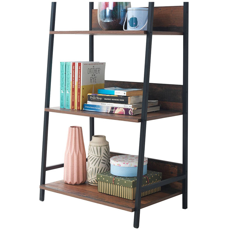 Abbey Ladder Bookcase Shelf with 4 Shelves