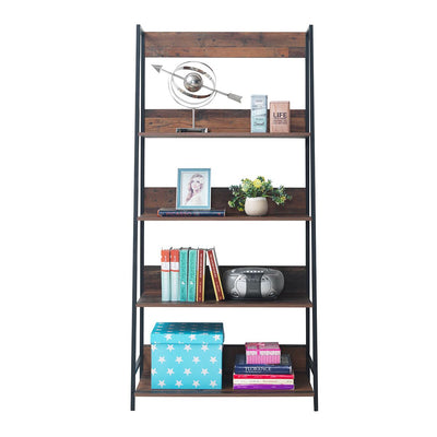 Abbey Ladder Bookcase Shelf (wide) with 4 Shelves