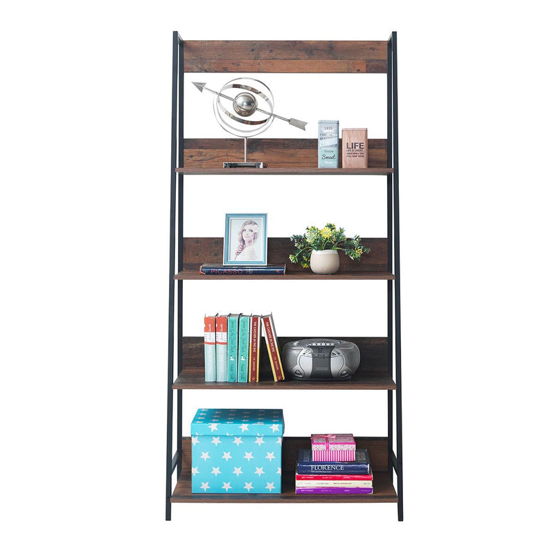 Abbey Ladder Bookcase Shelf (wide) with 4 Shelves