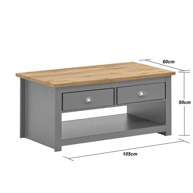 Lisbon coffee table 4 Drawer