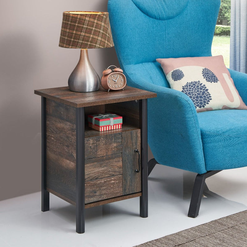 Willow Side Table Dark Oak