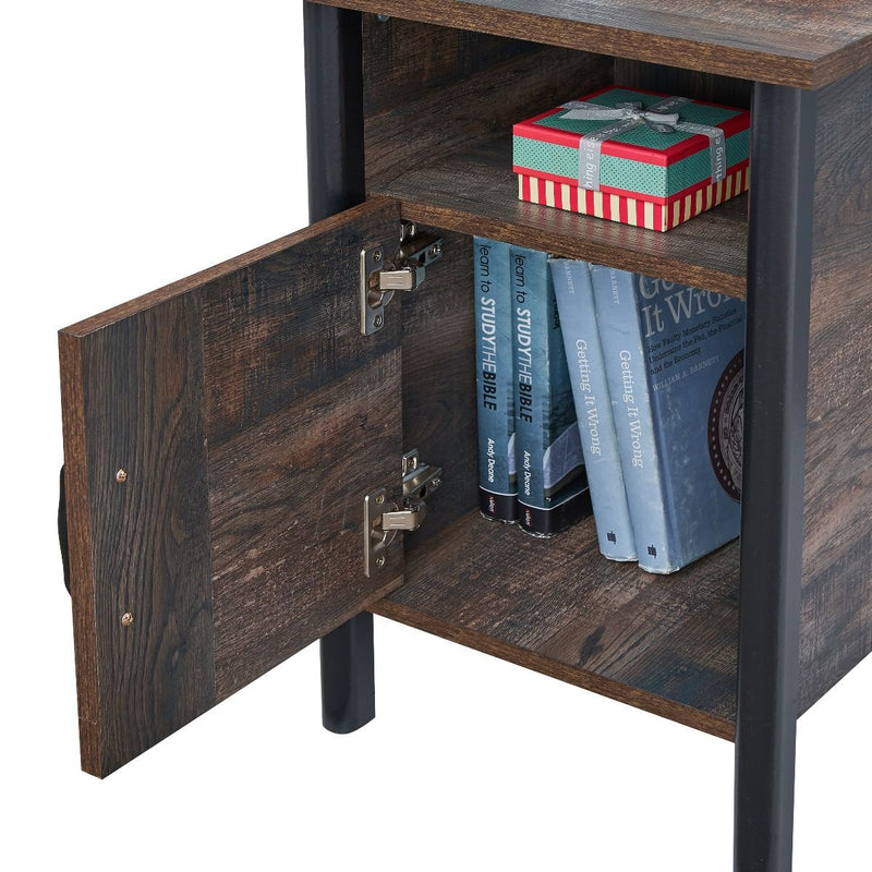 Willow Side Table Dark Oak