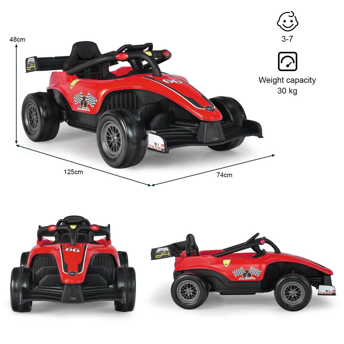 Ride along sale remote control cars