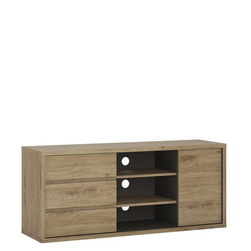 Shetland - 1 Door 3 drawer TV cabinet