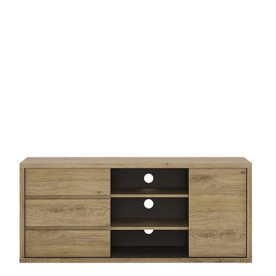 Shetland - 1 Door 3 drawer TV cabinet