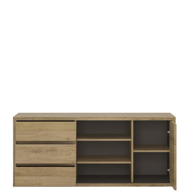 Shetland - 1 Door 3 drawer TV cabinet