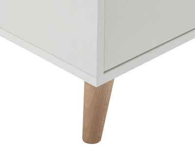 Alma Small Tv Unit White/Oak - GFW