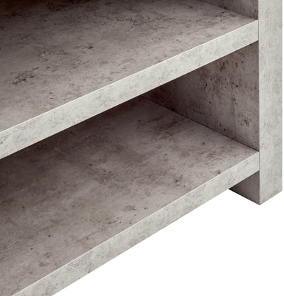 Bloc 2 Drawer Tv Unit Concrete - GFW