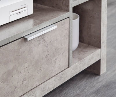 Bloc Corner Tv Unit Concrete - GFW