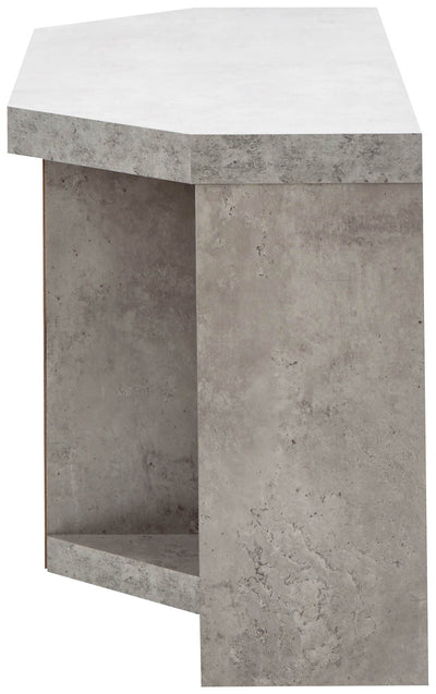 Bloc Corner Tv Unit Concrete - GFW