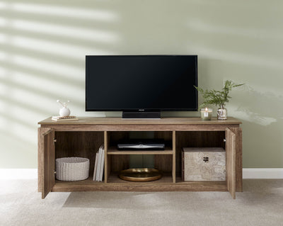 Canyon Oak TV Unit