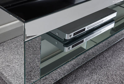 Capri Cube Tv Unit Mirrored - GFW