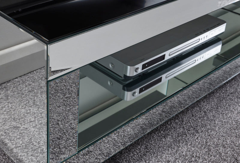 Capri Cube Tv Unit Mirrored - GFW