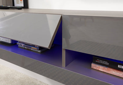 Galicia 180Cm Wall TV Unit With Led Grey