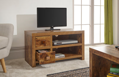 Jakarta 2 Drawer TV Unit Mango