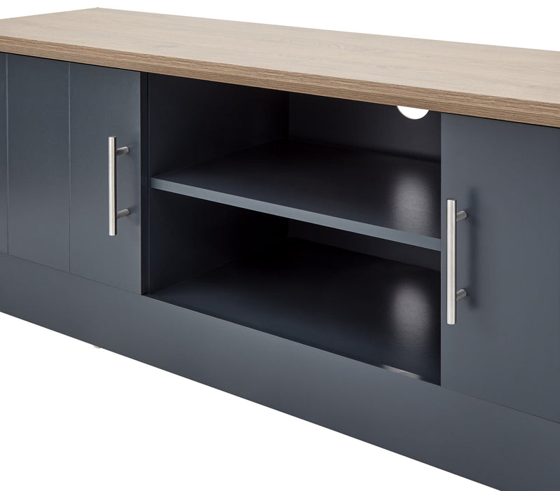 Kendal Large Tv Unit Slate Blue