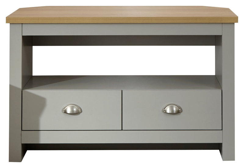 Lancaster Corner TV Unit Grey