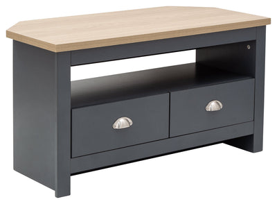 Lancaster Corner Tv Unit Slate Blue