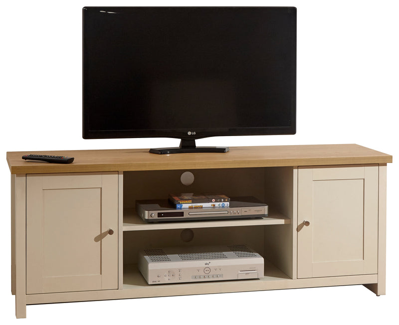 Lancaster Large TV Cabinet Cream