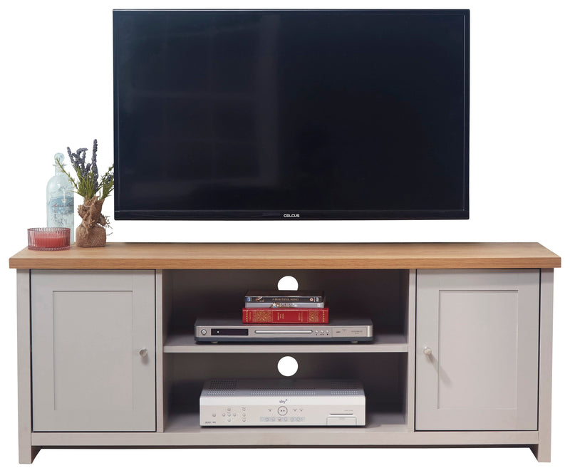 Lancaster Large TV Cabinet Grey