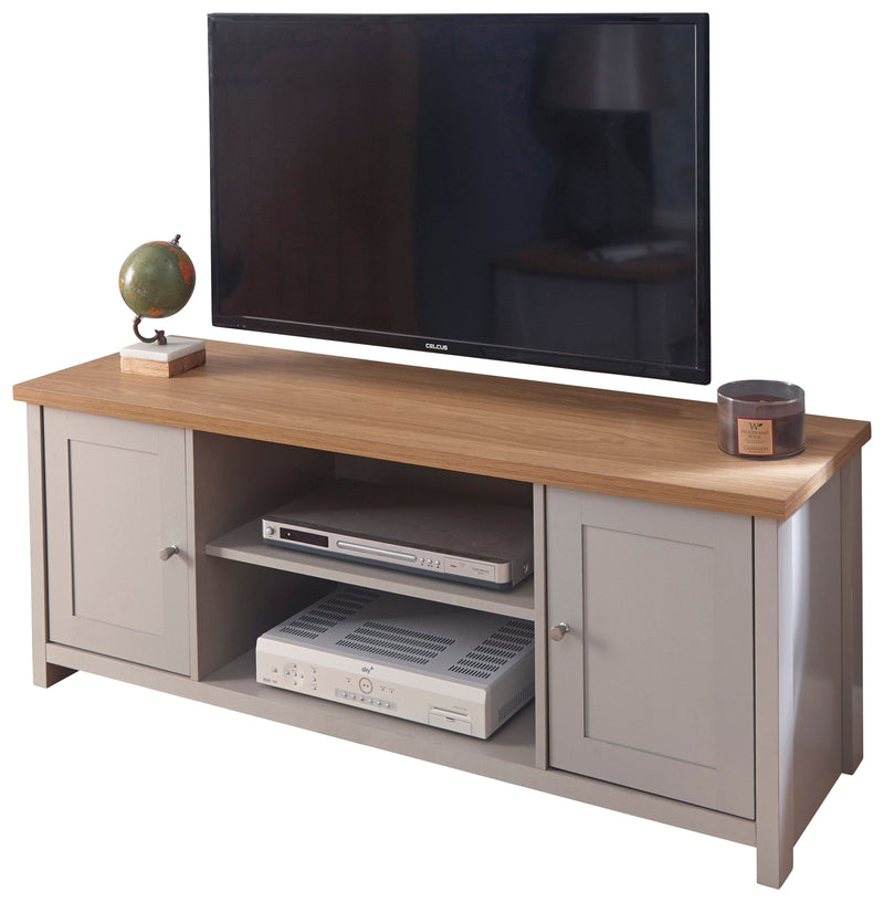 Lancaster Large TV Cabinet Grey