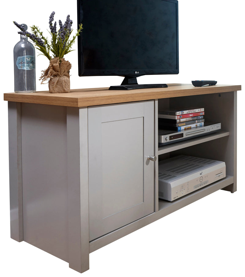 Lancaster Small TV Cabinet Grey