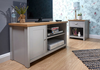 Lancaster Small TV Cabinet Grey