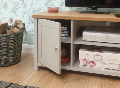 Lancaster Small TV Cabinet Grey