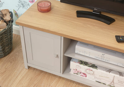 Lancaster Small TV Cabinet Grey