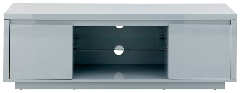 Polar High Gloss Led Large TV Unit Grey